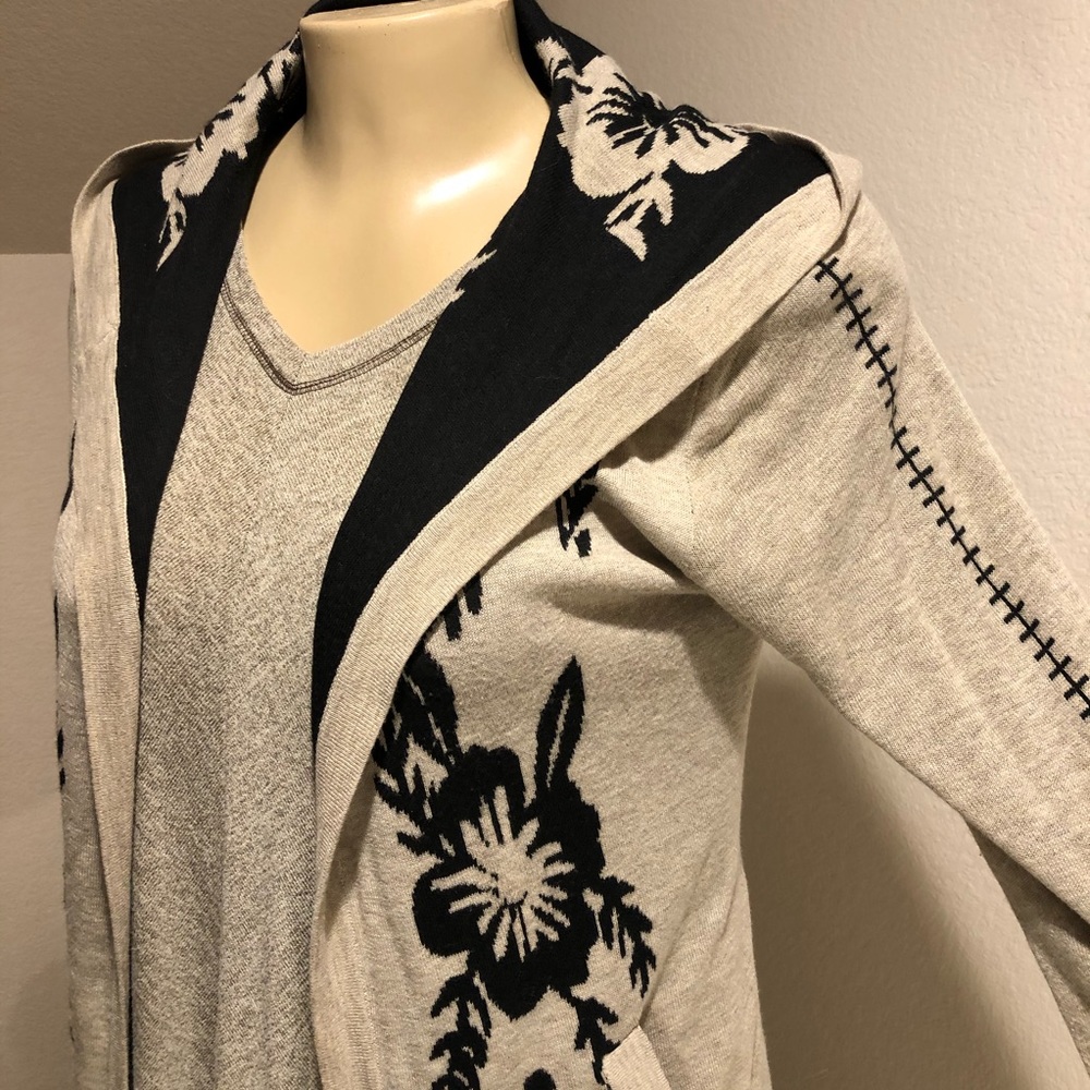 Sweet Jane Sweater Duster with Hood